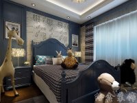 美式風格別墅室內裝修裝飾效果展示-1018-12