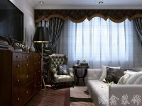 美式風格別墅室內裝修裝飾效果展示-1018-03