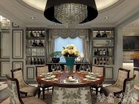 美式風格別墅室內裝修裝飾效果展示-1018-05