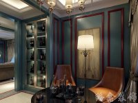 美式風格別墅室內裝修裝飾效果展示-1018-07