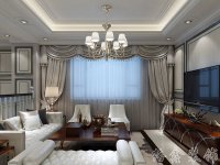 美式風格別墅室內裝修裝飾效果展示-1018-10