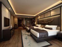 中式風格會所室內(nèi)裝修裝飾設計效果-1170-12