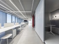 現(xiàn)代個性格柵辦公室裝修裝飾設計-1567-03