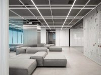 現(xiàn)代個性格柵辦公室裝修裝飾設計-1567-04