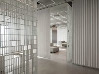 現(xiàn)代個性格柵辦公室裝修裝飾設計-1567-05