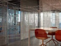 現(xiàn)代個性格柵辦公室裝修裝飾設計-1567-07