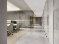 現(xiàn)代網(wǎng)紅辦公室裝修裝飾設計效果-1590-04