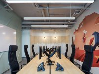 前衛(wèi)自由辦公室裝修裝飾設計效果-1601-03