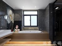 現(xiàn)代風格家居裝修裝飾室內(nèi)設(shè)計效果-A8076-5