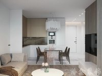 現(xiàn)代簡約家居裝修裝飾室內設計效果-B921-2