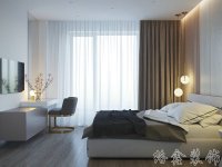 現(xiàn)代簡約家居裝修裝飾室內設計效果-B921-5