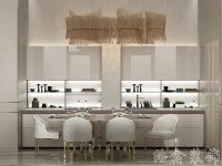 現(xiàn)代輕奢家居裝修裝飾室內(nèi)設計效果-D220-2