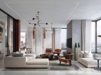 現(xiàn)代網(wǎng)紅風(fēng)家居裝修裝飾室內(nèi)設(shè)計(jì)效果-F503