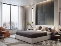 現代網紅風家居裝修裝飾室內設計效果-F503-4