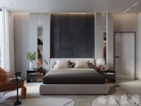 現代網紅風家居裝修裝飾室內設計效果-F503-6