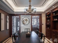 新中式風格家居裝修裝飾室內(nèi)設計效果-G603-2